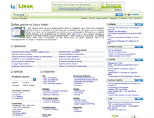 Tablet Screenshot of linux-index.org